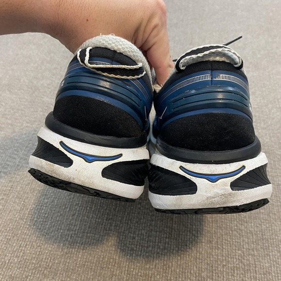 Hoka‎ One One Bondi Shoes Mens Size 13 Blue Running Sneakers 1007833 Cushioned main image 13